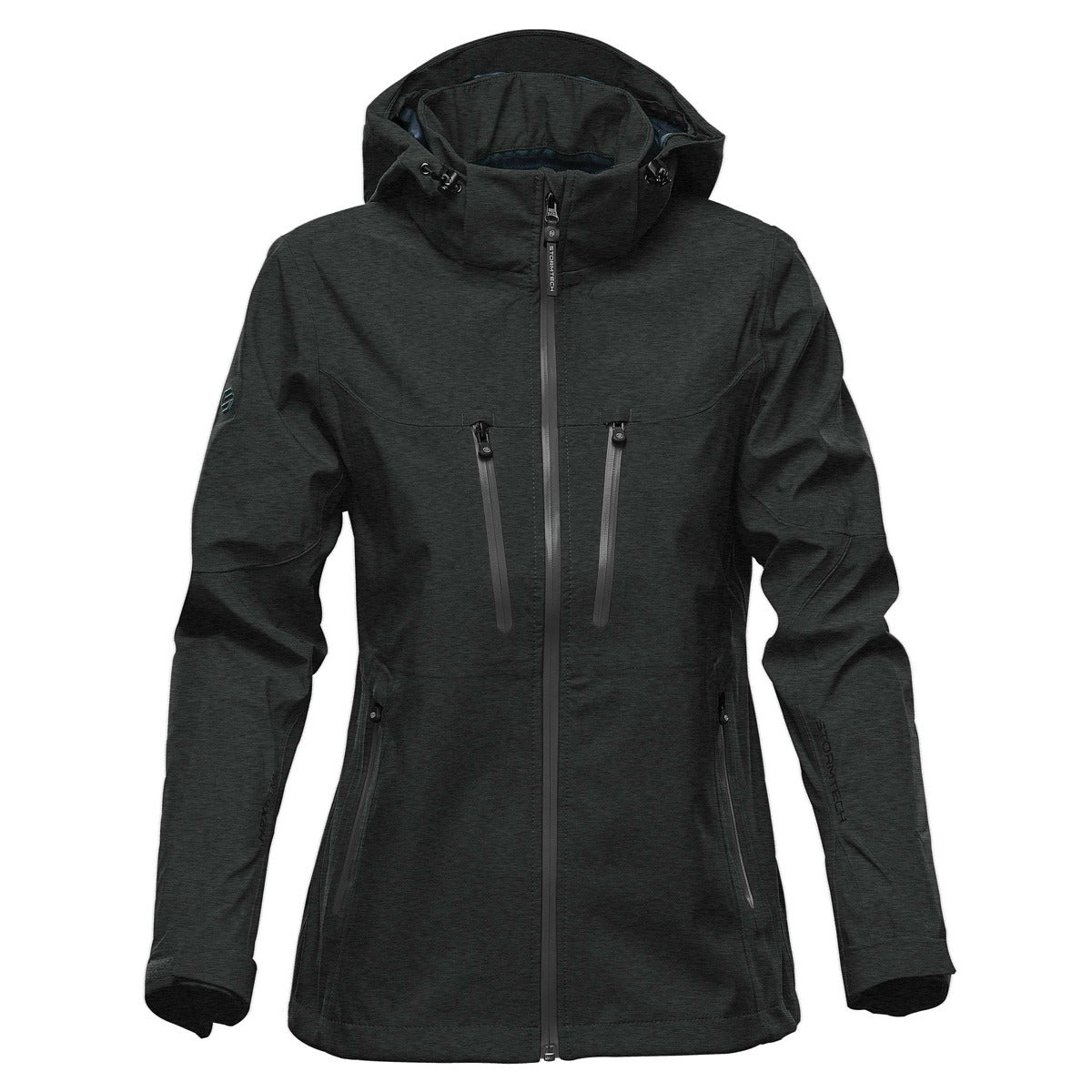 Stormtech XB-3W Patrol Softshe - Charcoal twill/black