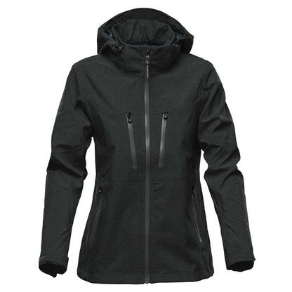 Stormtech XB-3W Patrol Softshe - Charcoal twill/black