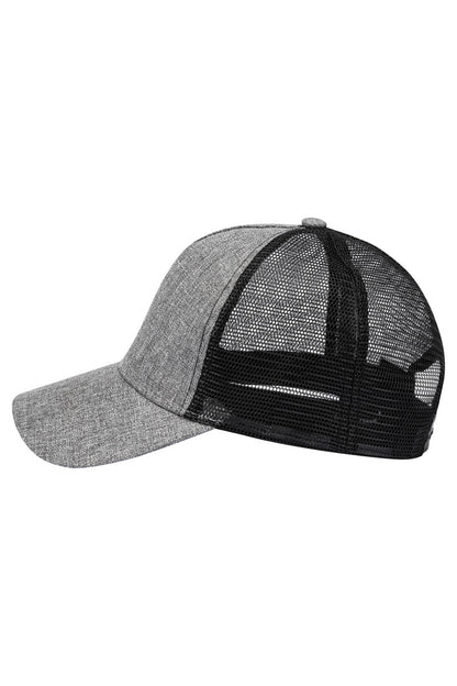 Karlowsky KM 31 Trucker Mesh c - Grey Melange/Black