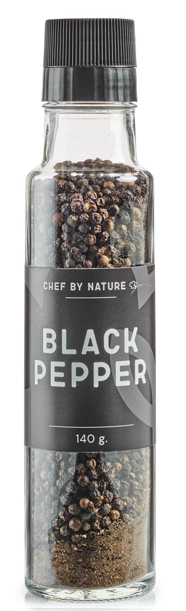 Chef by Nature, Stor peberkværn, 140 g.