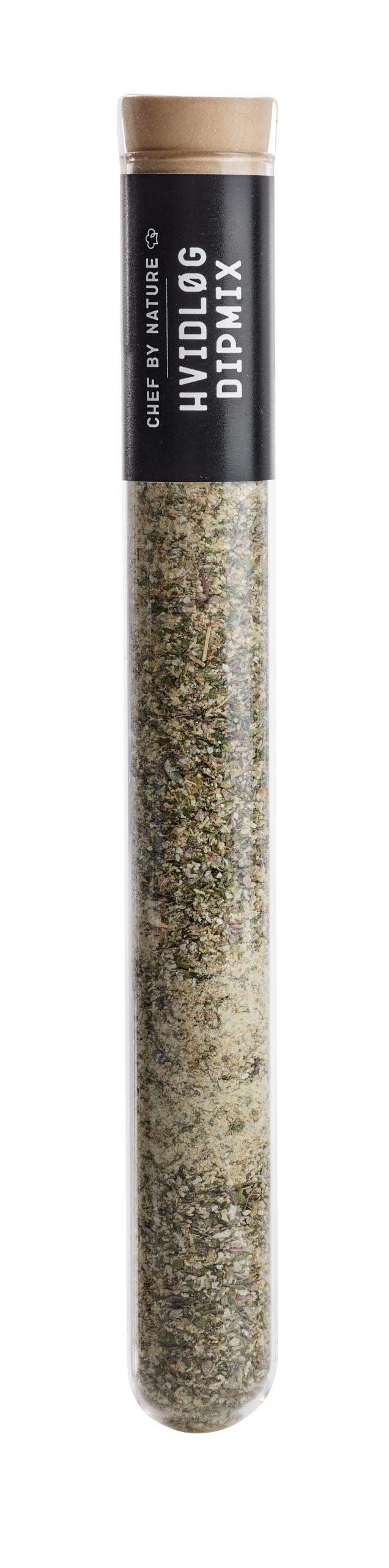 Chef by Nature, Glasrør m/ Hvidløgs dipmix, 21 g.