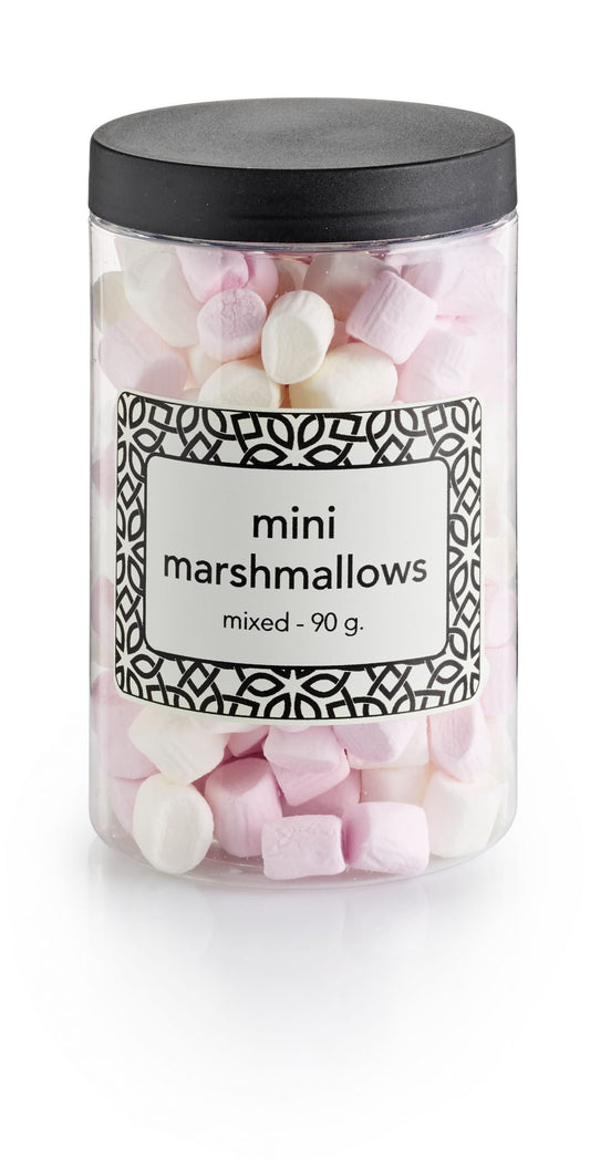 Dåse, Mini marshmallow, 90 g.