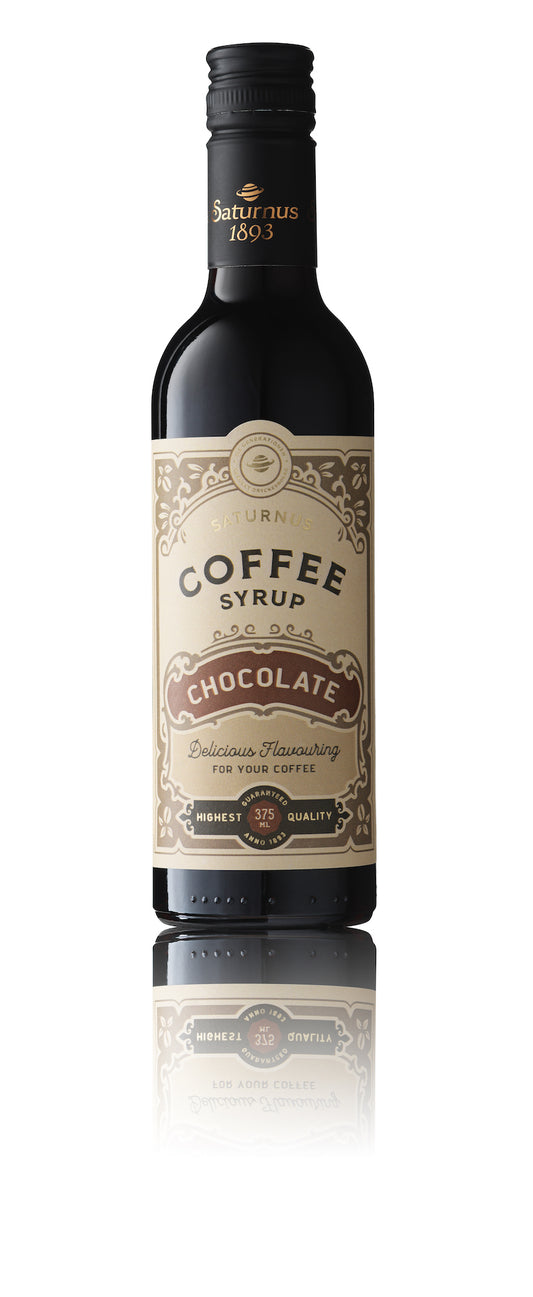 Saturnus kaffesirup, Chokolade, 375 ml.