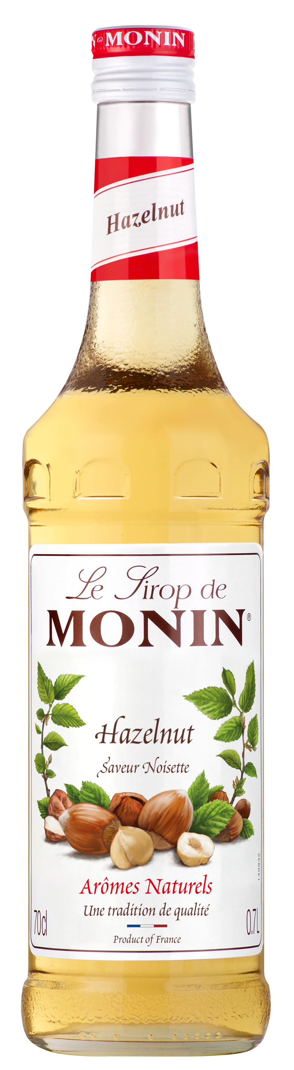 Monin Sirup, Hasselnød, 700 ml.