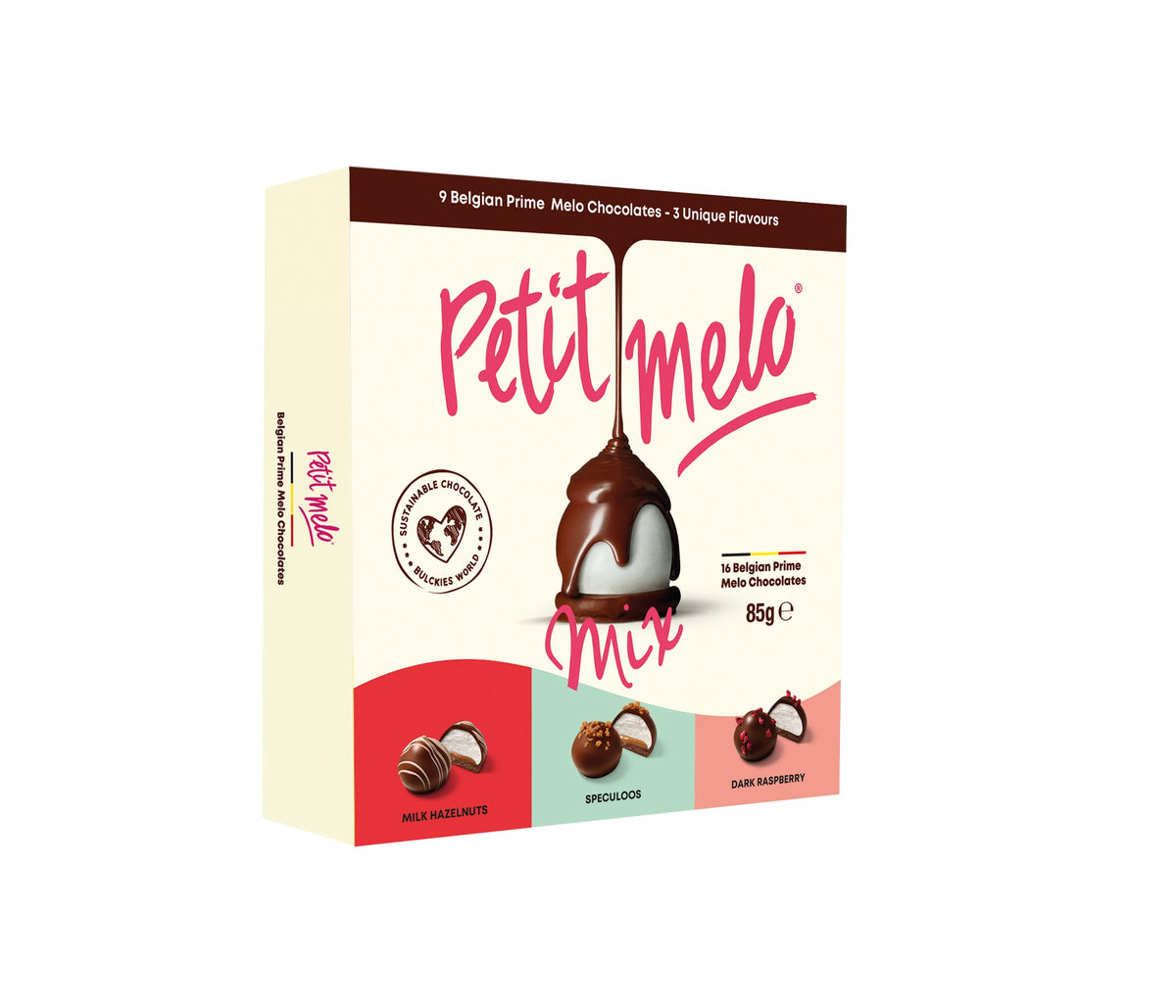 Petit Melo, Mini Flødeboller Mix m/ 9 stk. 85 g.