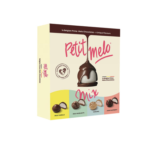 Petit Melo, Mini Flødeboller Mix m/ 16 stk. 155 g.