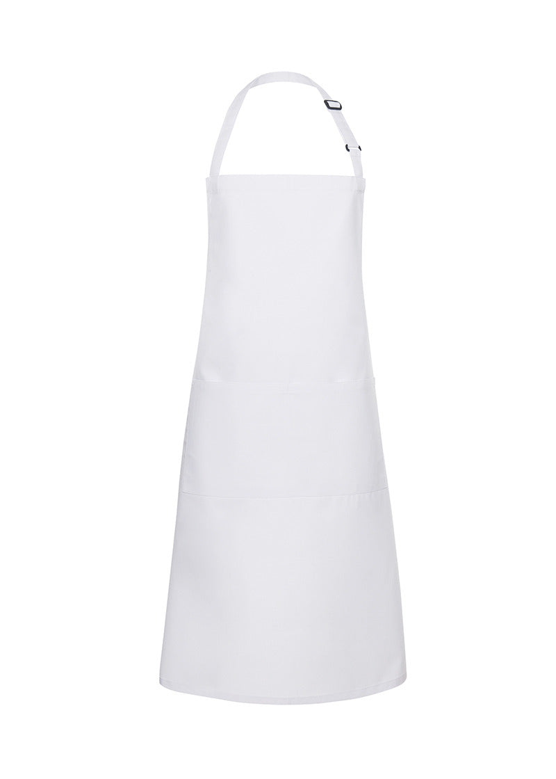 Karlowsky BLS 5 Bib Apron Basi - White