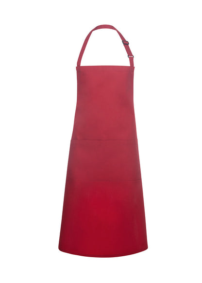 Karlowsky BLS 5 Bib Apron Basi - Red