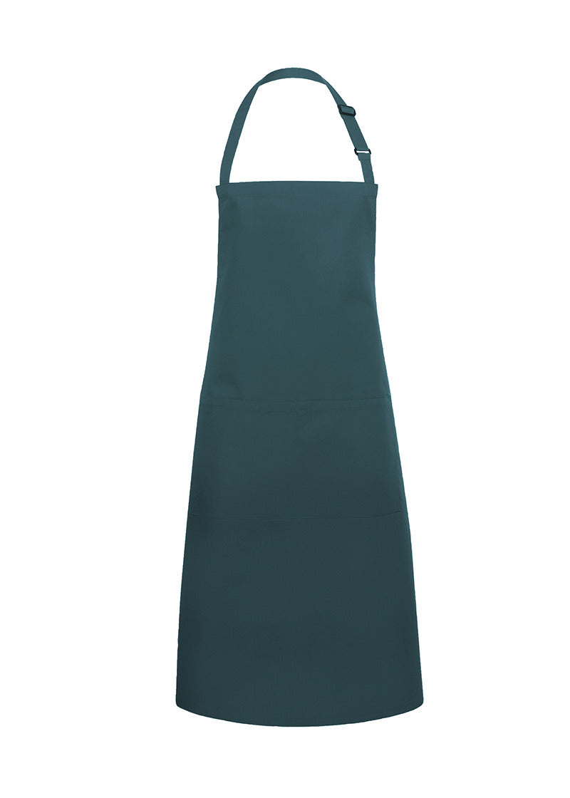 Karlowsky BLS 5 Bib Apron Basi - Pine-Green