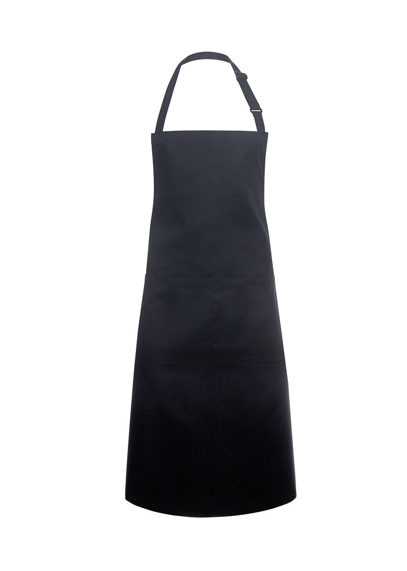 Karlowsky BLS 5 Bib Apron Basi - Black