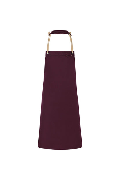 Karlowsky LS 40 Bib Apron New - Aubergine