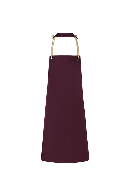 Karlowsky LS 40 Bib Apron New - Aubergine