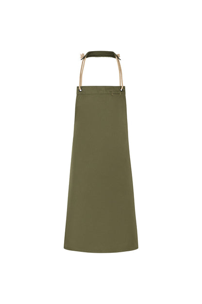 Karlowsky LS 40 Bib Apron New - Moss Green