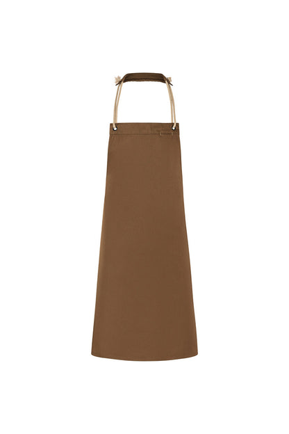 Karlowsky LS 40 Bib Apron New - Pebble Grey