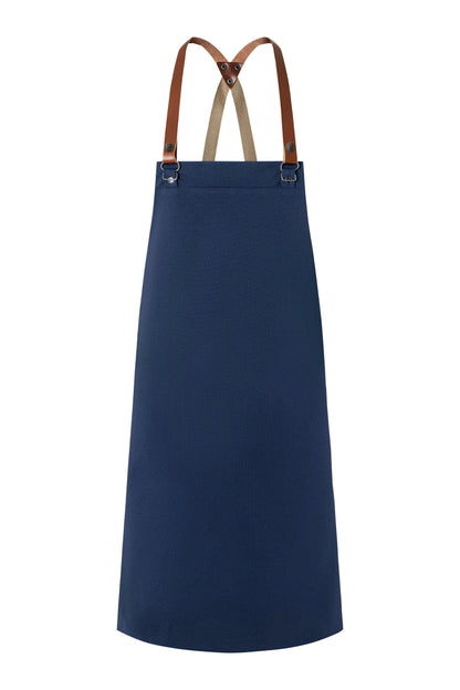 Karlowsky LS 37 Bib Apron Gree - Steel Blue