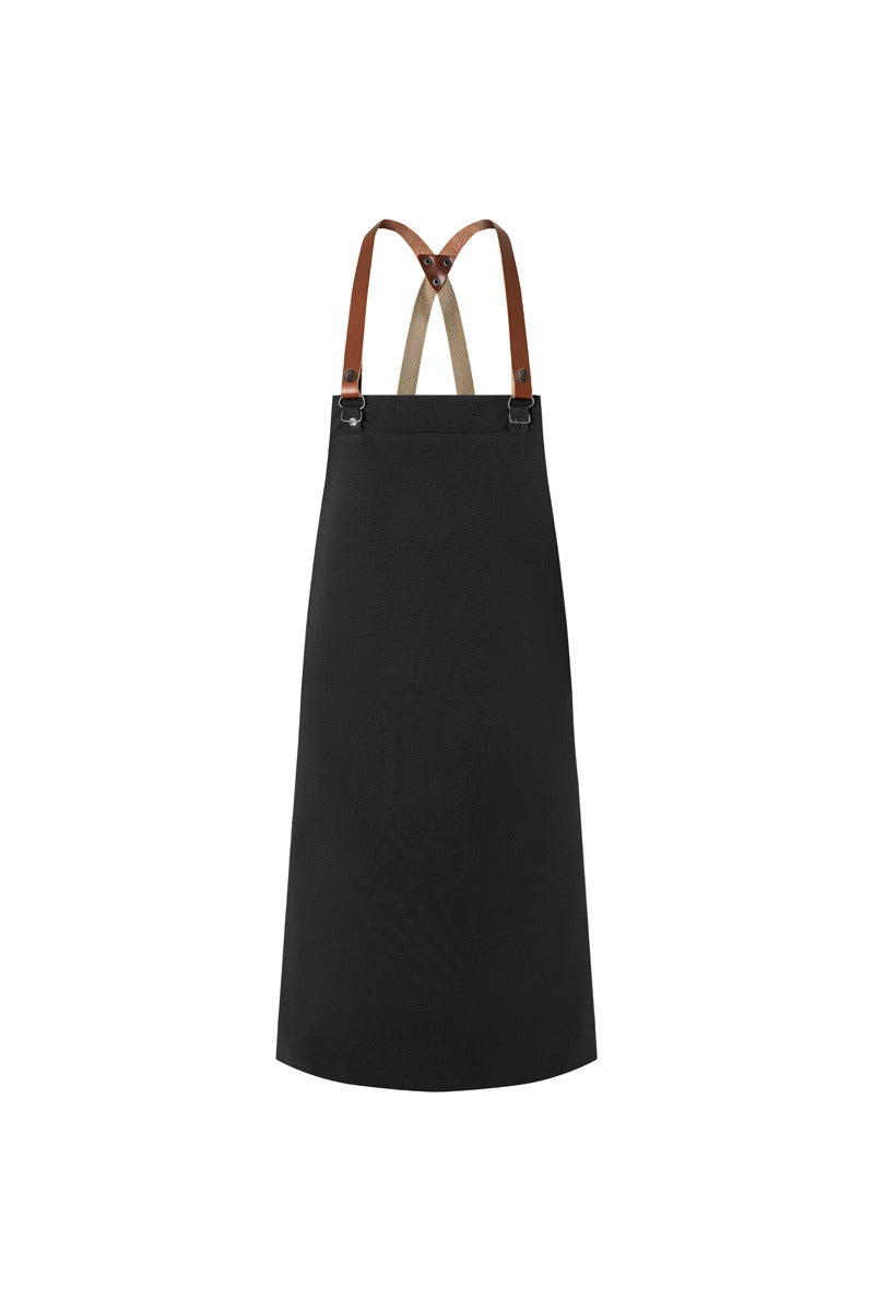 Karlowsky LS 37 Bib Apron Gree - Black