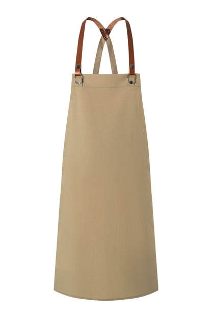 Karlowsky LS 37 Bib Apron Gree - Pebble Grey