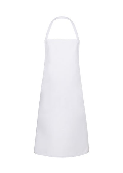 Karlowsky BLS 3 bib Apron B - White