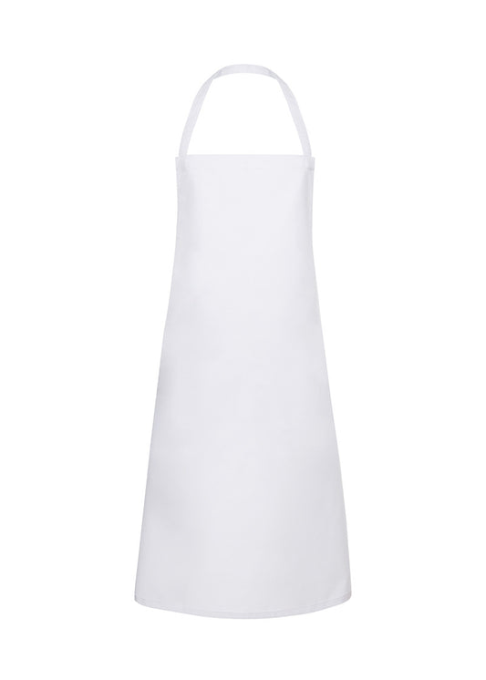 Karlowsky BLS 3 bib Apron B - White