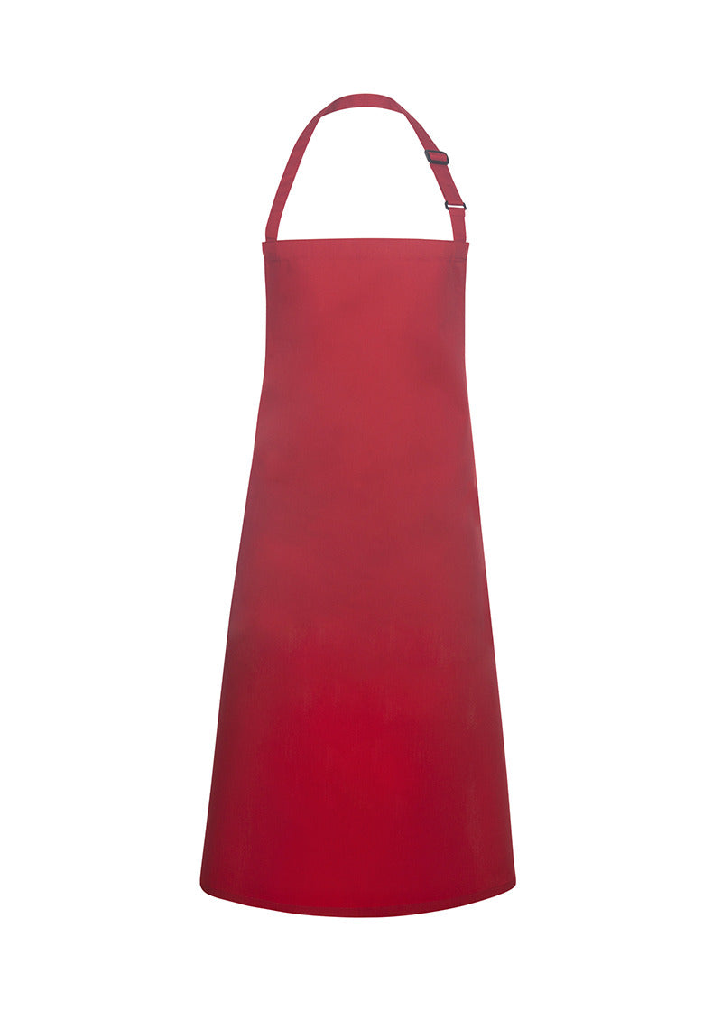 Karlowsky BLS 4 bib Apron with - Red