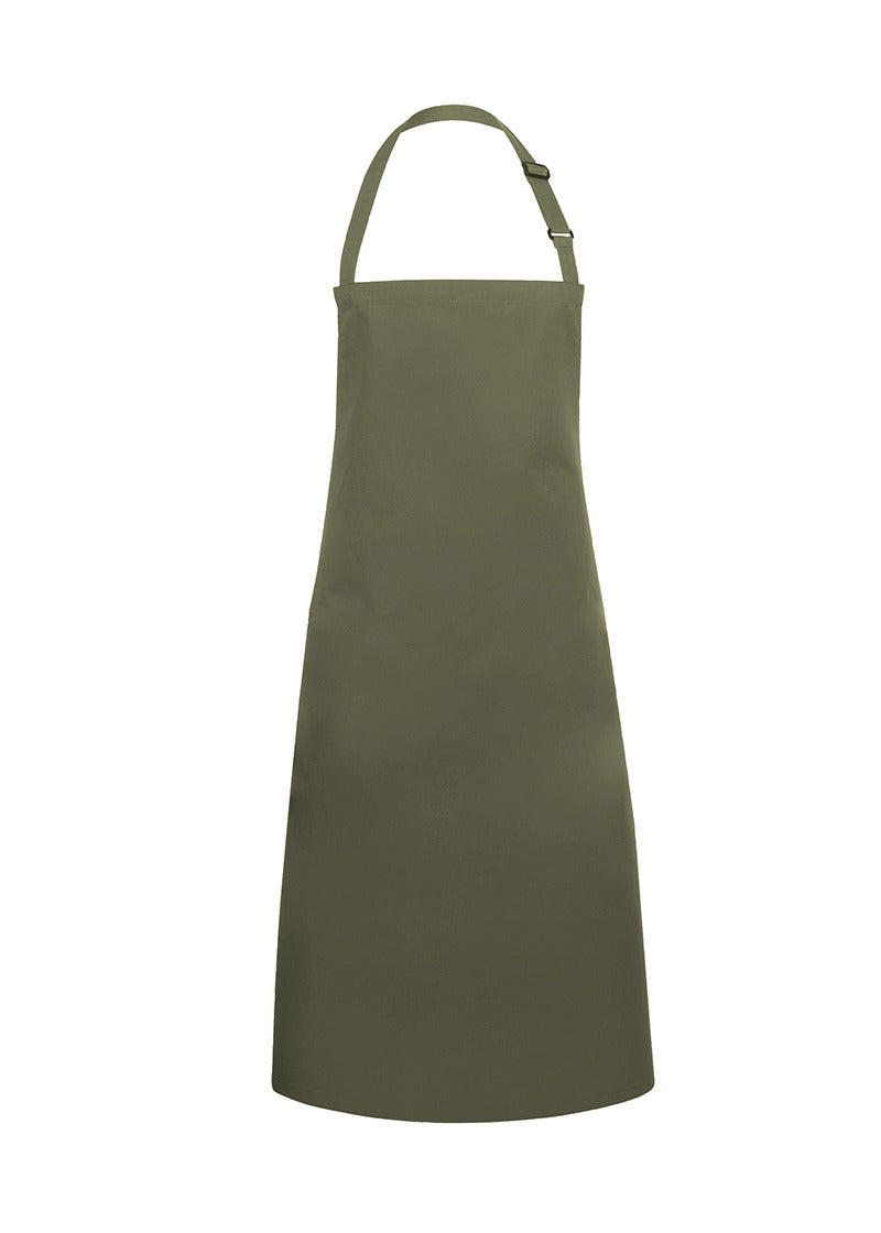 Karlowsky BLS 4 bib Apron with - Moss Green
