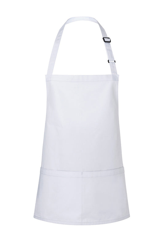 Karlowsky BLS 6 short bib Apro - White