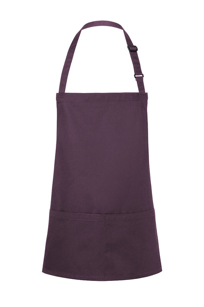 Karlowsky BLS 6 short bib Apro - Aubergine