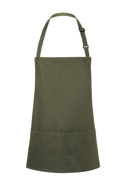 Karlowsky BLS 6 short bib Apro - Moss Green