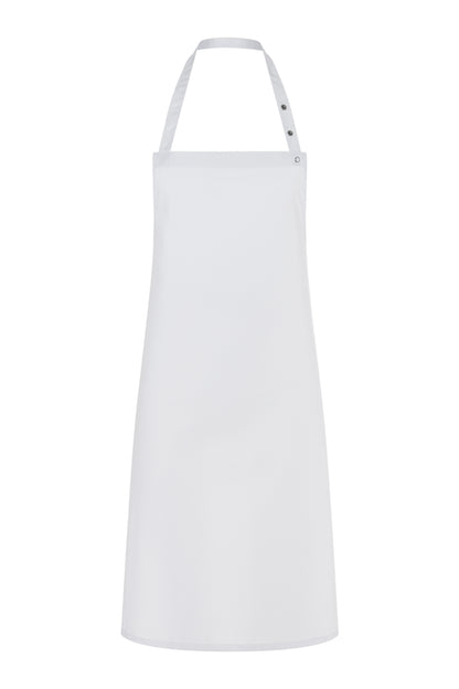 Karlowsky LS 14 Bib Apron Sant - White