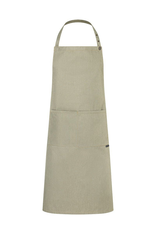 Karlowsky LS 22 Bib Apron Jean - Vintage Moss Green