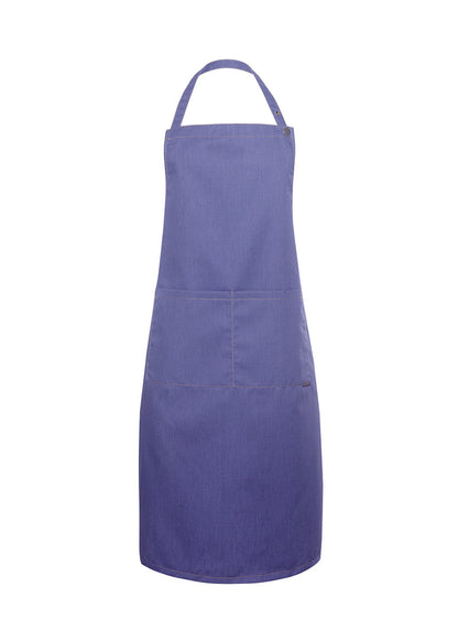 Karlowsky LS 22 Bib Apron Jean - Vintage Blue
