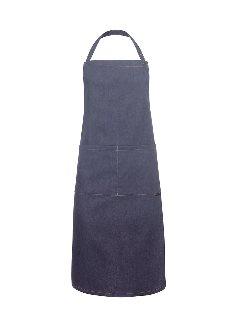 Karlowsky LS 22 Bib Apron Jean - Vintage Black