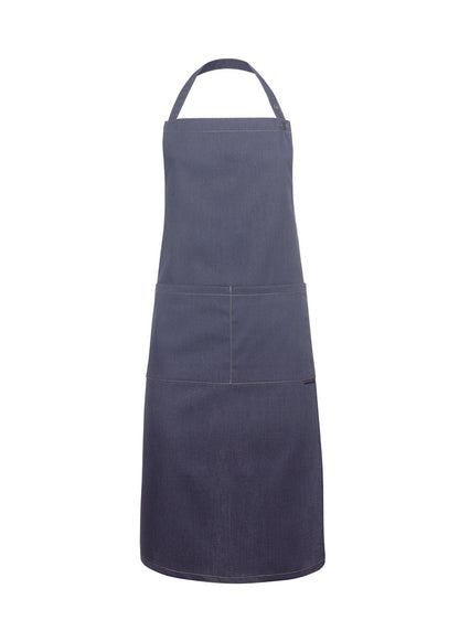 Karlowsky LS 22 Bib Apron Jean - Vintage Black
