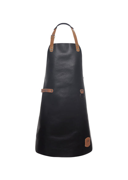 Karlowsky LS 23 Leather Bib Ap - Black