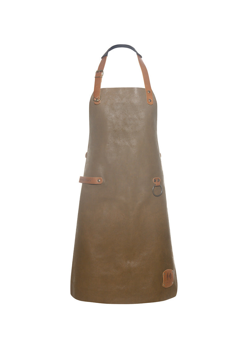 Karlowsky LS 23 Leather Bib Ap - Toffee