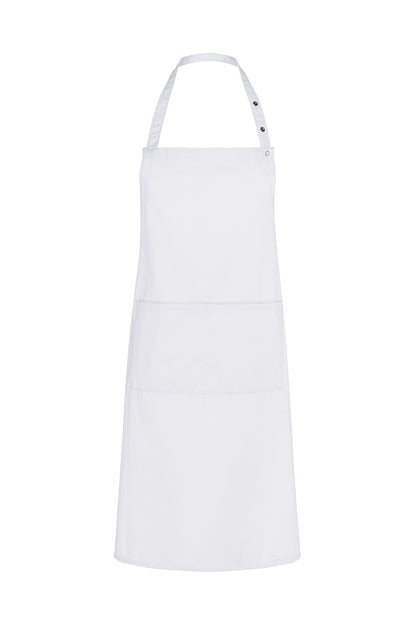 Karlowsky LS 34 Bib Apron Tene - White