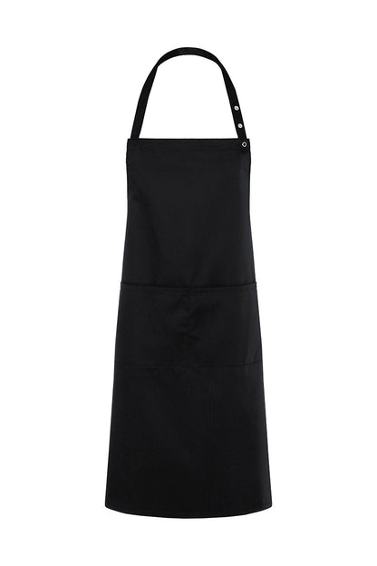Karlowsky LS 34 Bib Apron Tene - Black