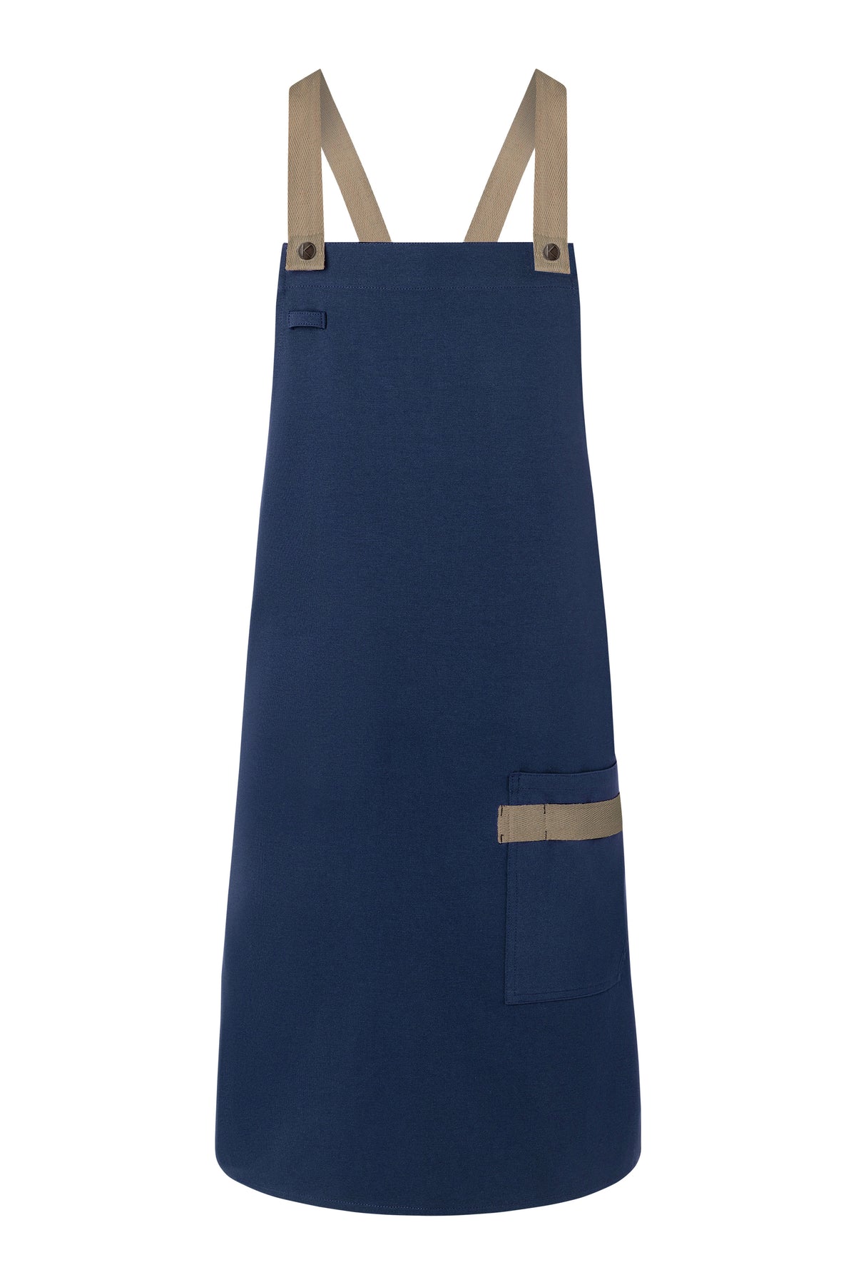 Karlowsky LS 38 Bib Apron - Steel Blue