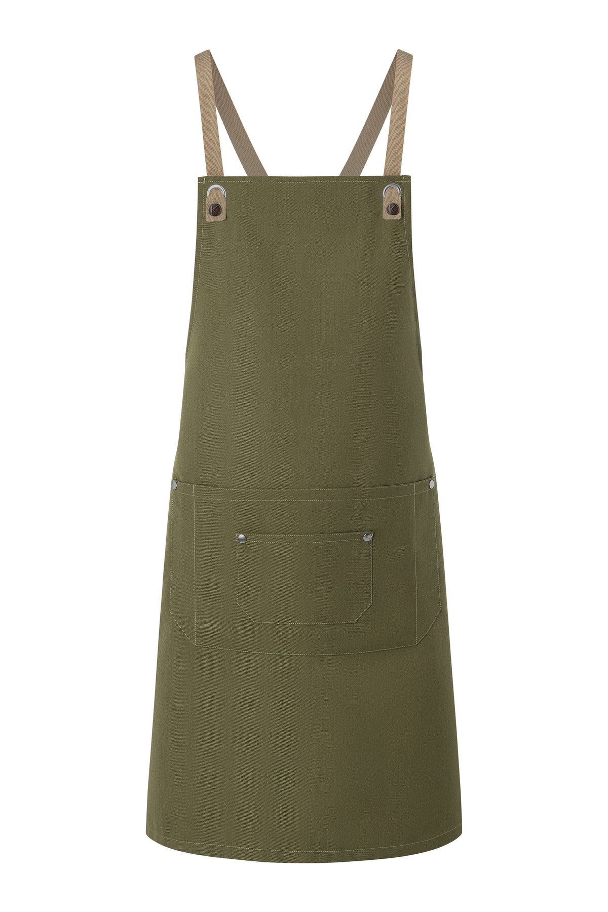 Karlowsky LS 39 Bib Apron Urba - Moss Green