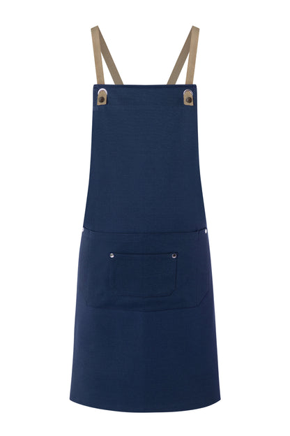 Karlowsky LS 39 Bib Apron Urba - Steel Blue