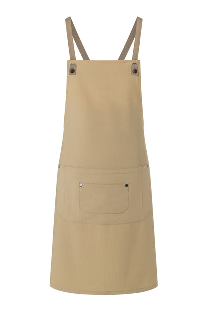 Karlowsky LS 39 Bib Apron Urba - Pebble Beige