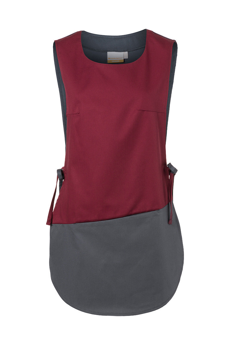 Karlowsky KS 17 work Smock Bea - Bordeaux