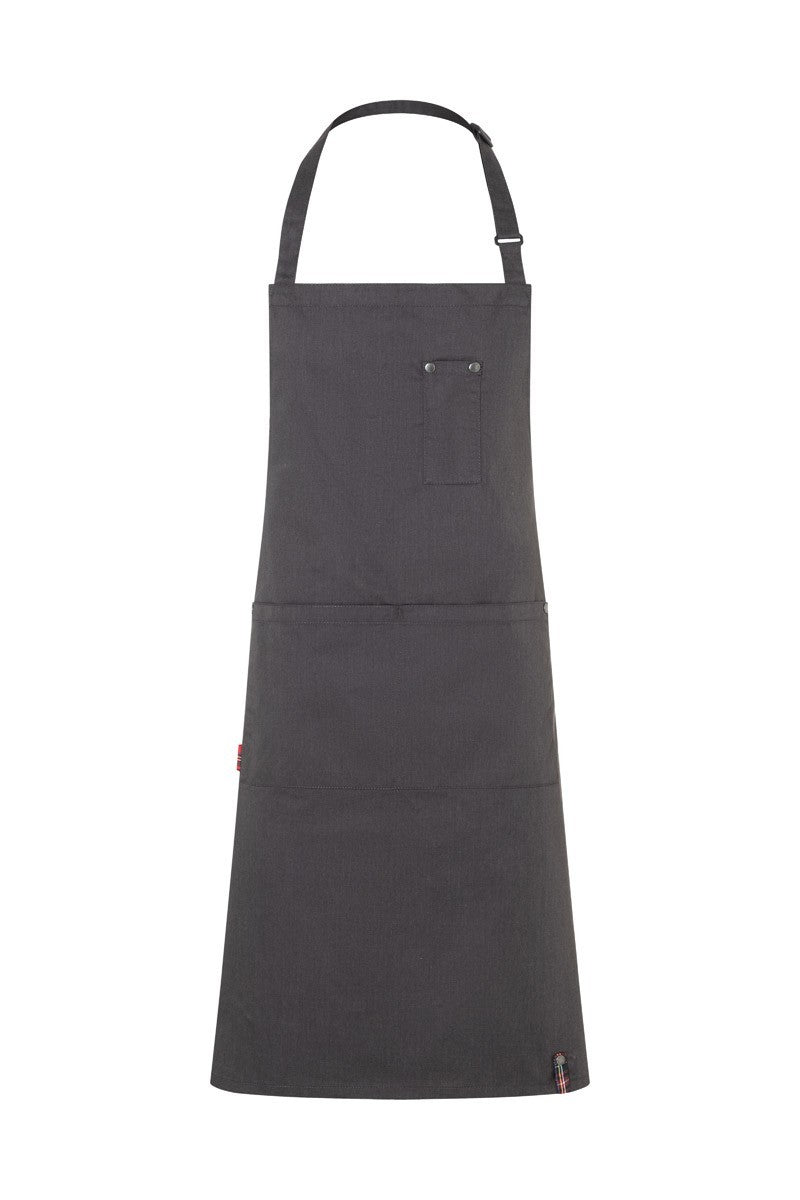 Karlowsky RCLS 15 Bib apron - Vintage Black