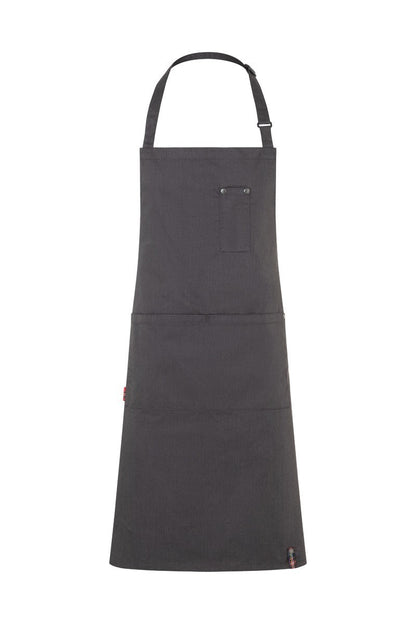 Karlowsky RCLS 15 Bib apron - Vintage Black