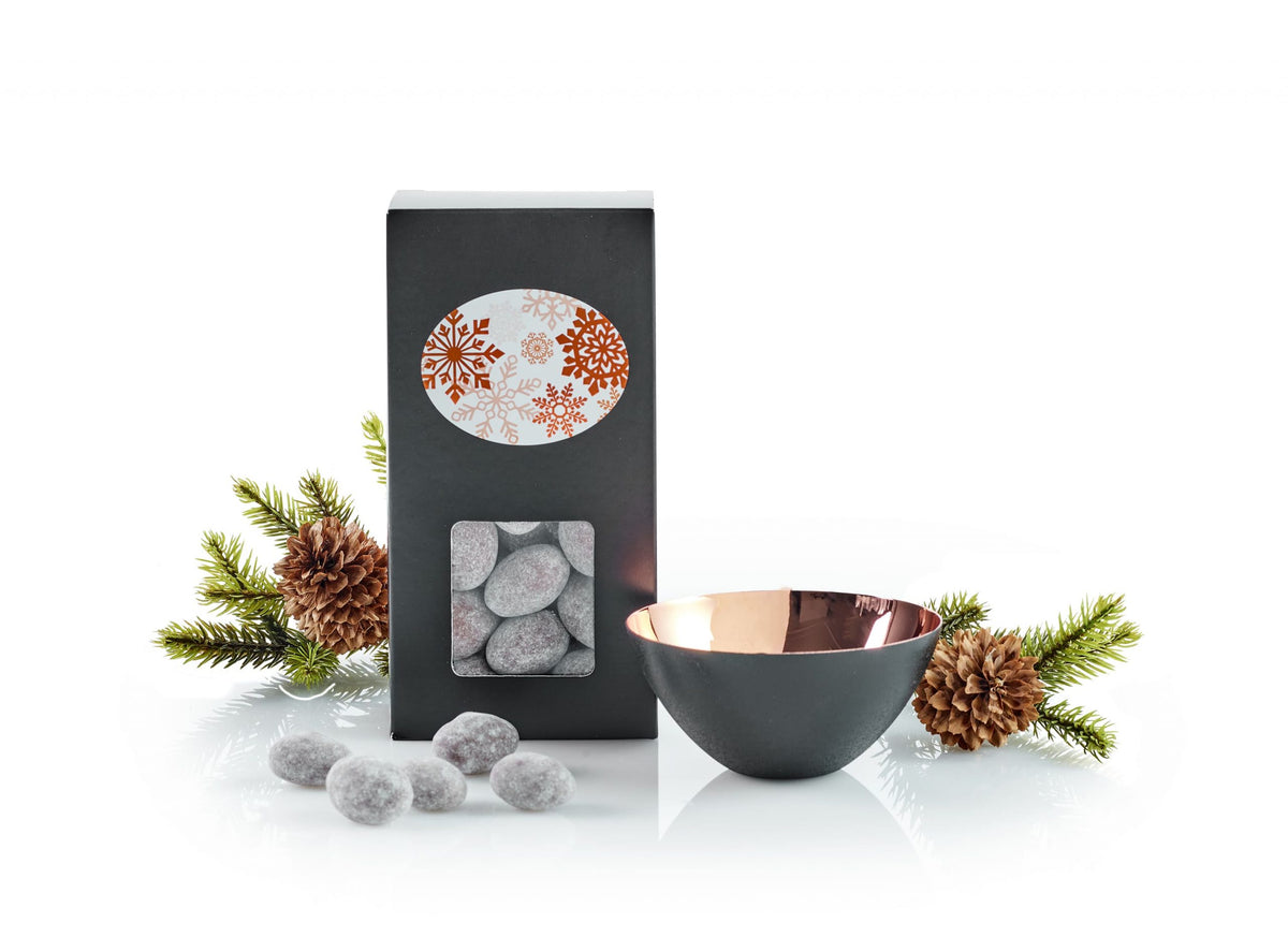 Chokolade & Krenit skål 12 Kobber - 2025