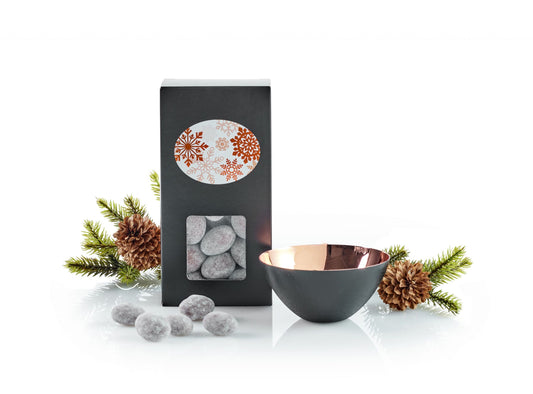 Chokolade & Krenit skål 12 Kobber - 2025