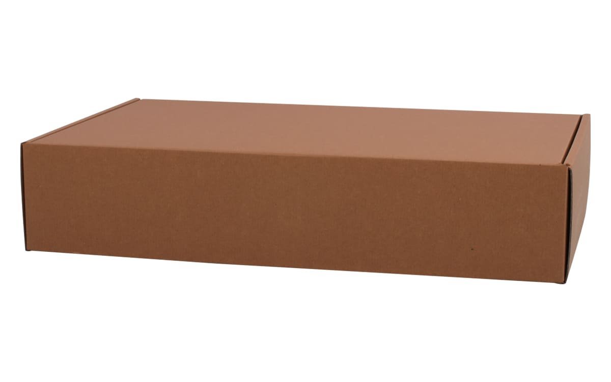 Kartonæske Natur til 6 fl. Høj (555x340x120 mm.)