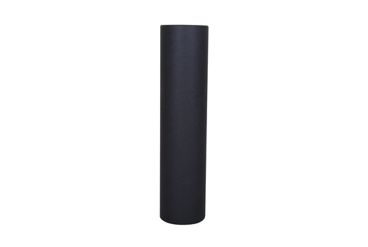 Paprør sort til 3 dåser (270 mm, Ø 80 mm.)