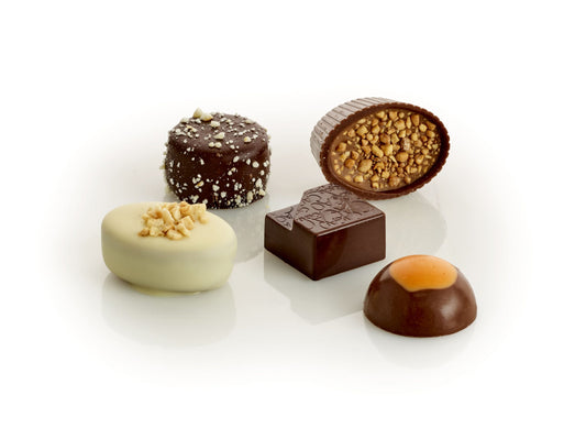 Restaurant pakke, Dansk fyldt luksus chokolade, ass, 900 g.