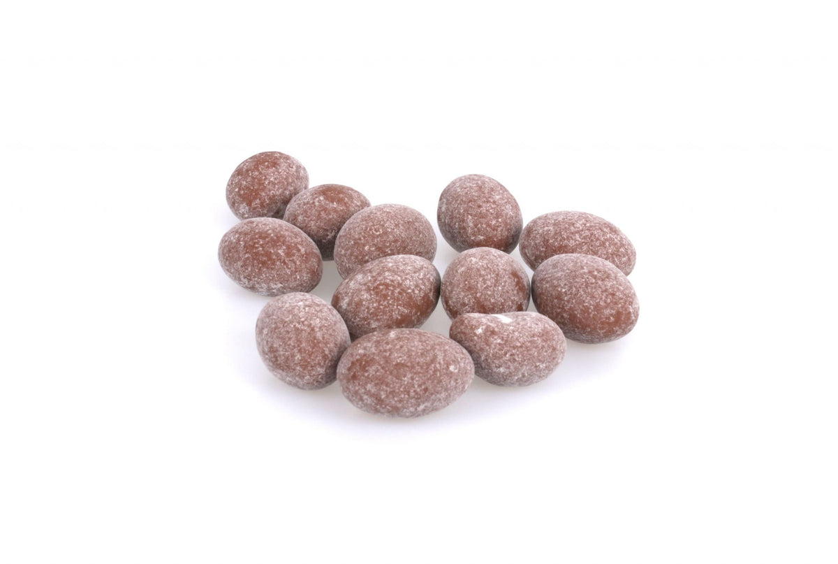 Bulk, Mandler m/ mælkechokolade & flormelis (Snemandler), 1000 g.